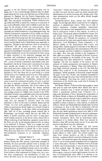 Encyclopaedia Judaica (1971): Zionism, vol.
                        16, col.1069-1070