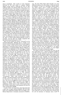 Encyclopaedia Judaica (1971): Zionism, vol.
                        16, col. 1083-1084