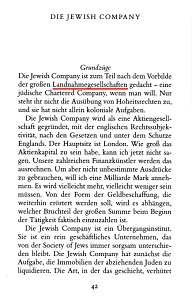 Herzl: Der Judenstaat, Seite 42 Herzl: Der Judenstaat, Seite 42