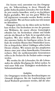 Herzl: Der Judenstaat, Seite 77 Herzl: Der Judenstaat, Seite 77