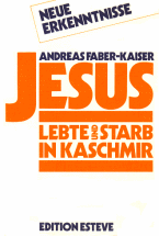 Andreas Faber-Kaiser (afk): Jesus lebte und starb in Kaschmir, Buchdeckel