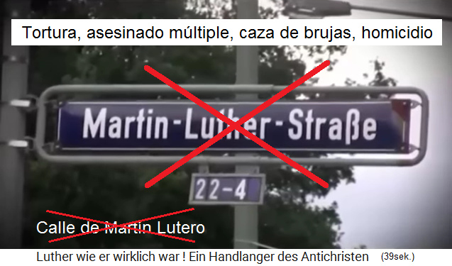 Una calle
              de Mart�n Lutero honra la tortura, el asesinato m�ltiple,
              la caza de brujas y el homicidio involuntario - �que
              terminen esa mierda!