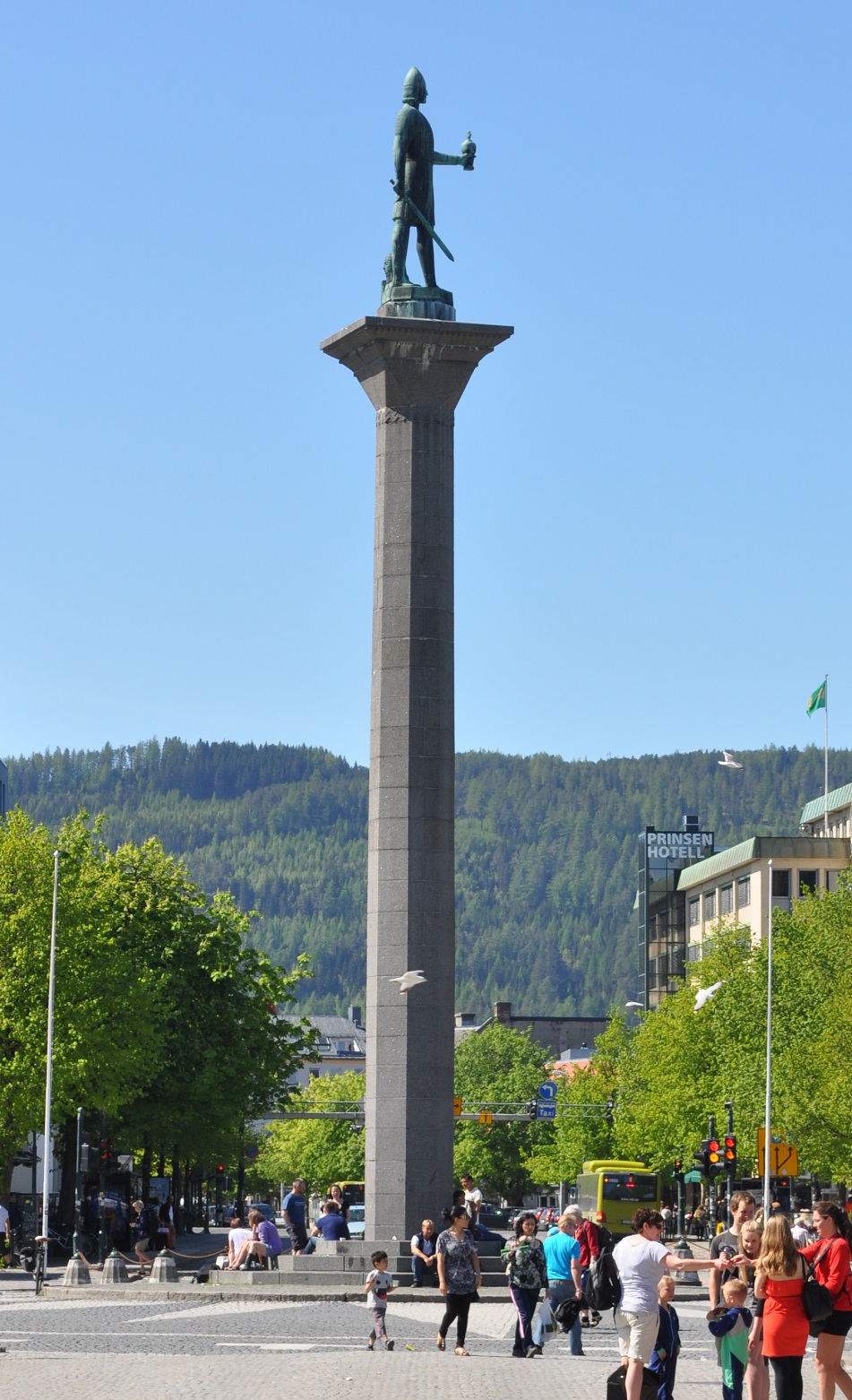 Trondheim: K�nig Olaf Tryggvason Statue
