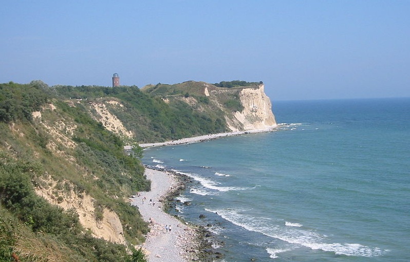 Kap Arkona, Steilk�ste der
                    Insel R�gen (Kreidek�ste) 01