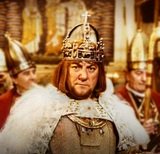 Dagobert I. Portr�t mit Goldkrone