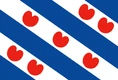 Flagge von Westfriesland in Holland