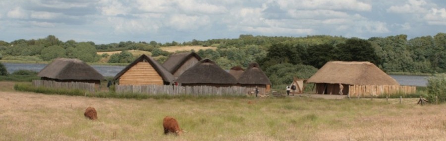 Haithabu
                  in Schleswig, Nachbau