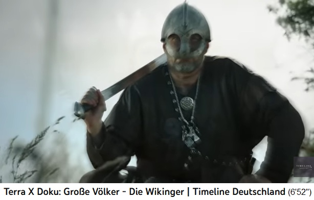 Wikinger mit Helm