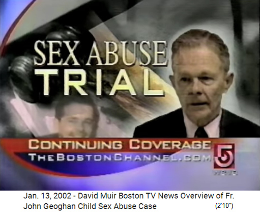 Geoghan Missbrauchsprozess,
                      Ank�ndigung im Fernsehen