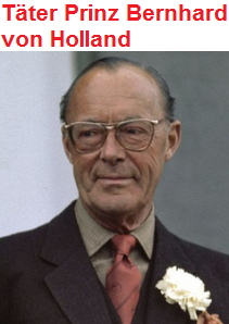 criminal pedophile prince Bernhard of
                  Holland, portrait