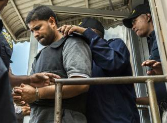 Elvin Taveras Dur�n, ein schwuler
                        Vergewaltiger-Priester in Santo Domingo in der
                        Dominikanischen Republik, festgenommen 2017