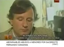 Karadima
              victim Alvaro Villaplana
