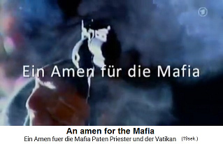 Film title "An amen for the
                      Mafia"
