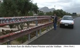 Palermo: The
                    site of the bombing of Falcone in 1992 - bodyguard
                    Costanza 1993