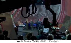 el
                  periodista de investigaci�n Gianluigi Nuzzi - Nuzzi
                  presenta en el programa de televisi�n
                  "L'Incontro" documentos sobre las
                  maquinaciones criminales en el Vaticano