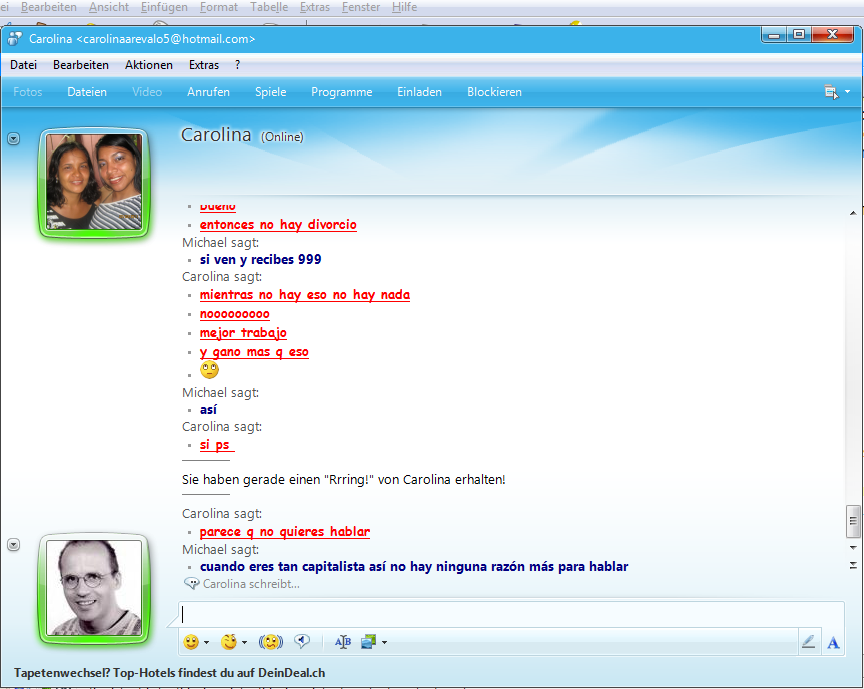 Carolina Prado Ar�valo no quiere firmar,
                  pero quiere ser capitalista