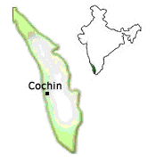 Cochin Kotschin Malabark�ste Indien India