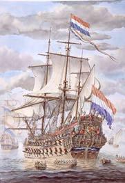 Dutch galleon in Dutch colonialism