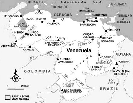 Venezuela
                        Orinoco Trinidad und Tobago