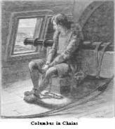 Kolumbus in Ketten / Colombo en cadenas /
                          Columbus in chains