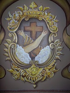 Wappen der
                Franziskaner in Lima