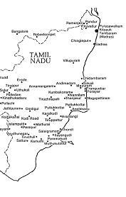 Tamil Nadu ;
                        India / Indien ; Karte / mapa / map / carte /
                        terkep t�rk�p / kart