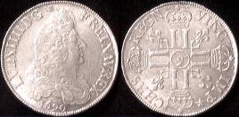 M�nze: Louis d'or mit Louis XIV
                          1690