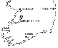 Irland : Position von Limerick