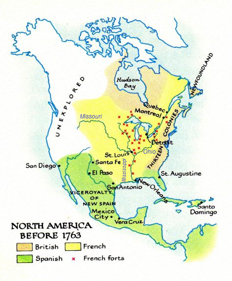 Karte von
Nord-"Amerika" vor 1763 mit
Neu-England, Neu-Frankreich und
Neu-Spanien, und alle Ureinwohner und
Primärnationen gibt es nicht... Karte von
Nord-"Amerika" vor 1763 mit
Neu-England, Neu-Frankreich und
Neu-Spanien, und alle Ureinwohner und
Primärnationen gibt es nicht...