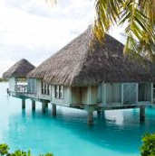 Tahiti, �berwasser-Bungalow
