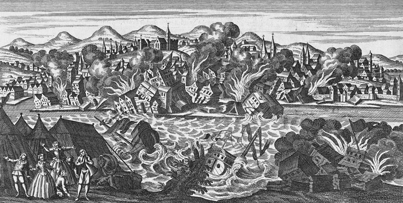 Earthquake of
                                Lisbon from Nov 1, 1755