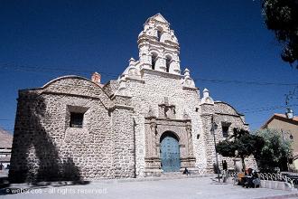 Potosi:
                          Kirche zum heiligen Bernhard / Iglesia de San
                          Bernardo