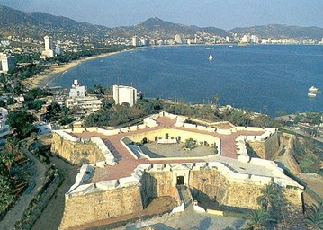 Acapulco, die Festung San Diego, heute ein
                Historisches Museum