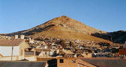 Potosi:
                Silberberg, Cerro Rico, Sumaj Orcko