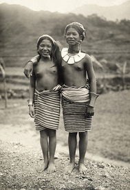 Ifuago-Igorot-M�dchen, Nord-Luzon, 1910er Jahre