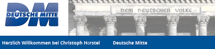 Christoph H�rstl Deutsche Mitte
                            online, Logo