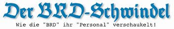 BRD-Schwindel
                  online, Logo